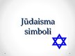 Prezentācija 'Jūdaisma simboli', 1.