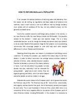 Referāts 'McDonald’s Brand Analyse', 6.