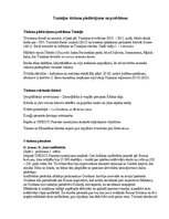 Konspekts 'Tunisijas tūrisma piedāvājums un problēmas', 1.