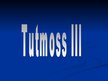 Prezentācija 'Tutmoss III', 7.