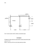 Paraugs 'Statiski nenoteicama rāmja aprēķins ar spēku metodi', 2.