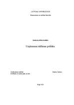 Referāts 'Uzņēmuma reklāmas politikas veidošana', 1.