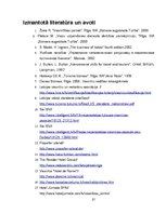 Referāts 'Viesnīcas, to produkts un viesi', 21.