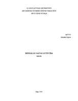 Referāts 'Bipedālās gaitas attīstība', 1.