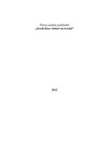 Eseja 'Flmas "Dzīvības koks" analīze', 1.