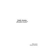 Konspekts 'Ā.Alunāns "Draudzes bazārs"', 1.