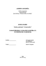 Referāts 'Pamatlīdzekļu uzskaites kārtība un novērtējums uzņēmumā', 1.