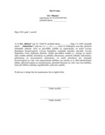 Paraugs 'Pilnvara', 1.