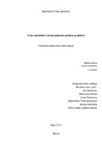 Konspekts 'Transtaukskābes Latvijā pieejamos pārtikas produktos', 1.