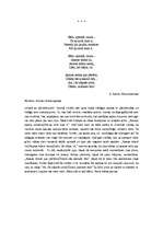 Eseja 'J.Raiņa krājuma "Rīta dziesmas" dzejoļa analīze', 1.