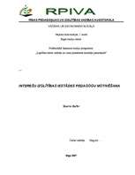 Referāts 'Interešu izglītības iestādes pedagogu motivēšana', 1.