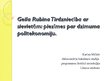 Prezentācija 'Geila Rubina "Tirdzniecība ar sievietēm: piezīmes par dzimuma politekonomiju"', 1.