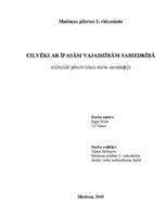 Referāts 'Cilvēki ar īpašām vajadzībām sabiedrībā', 1.