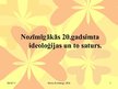 Prezentācija 'Nozīmīgākās ideoloģijas 20.gadsimtā', 1.