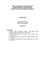 Konspekts 'Patērētāja rīcība tirgū un galējais derīgums', 1.