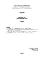 Konspekts 'Eiropas integrācijas vēsture; 1.seminārs', 1.