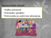 Referāts 'Organizācijas iekšējā un ārējā vide, komunikācijas vadīšana', 18.