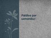 Referāts 'Organizācijas iekšējā un ārējā vide, komunikācijas vadīšana', 21.