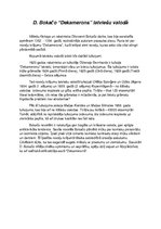 Konspekts 'Džovanni Bokačo "Dekamerons" izdevumi latviešu valodā', 1.