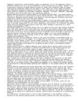 Eseja 'The japanese Kimono and the Chinese Qi Pao', 1.