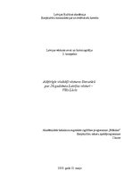 Referāts 'Atšķirīgie viedokļi vēstures literatūrā par 20.gadsimta Latvijas vēsturi. Vilis ', 1.