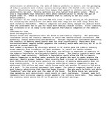 Eseja 'The Tobacco Deal', 2.