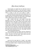 Referāts 'Jāņu dienas tradīcijas', 1.