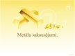 Prezentācija 'Metālu sakausējumi', 1.