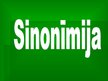 Prezentācija 'Sinonīmija', 1.