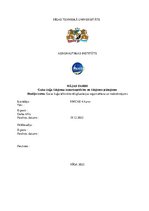 Referāts 'Gaisa kuģa lidojuma komercaprēkins un lidojumu plānojums', 1.