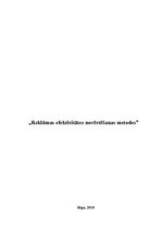 Referāts 'Reklāmas efektivitātes novērtēšanas metodes', 1.