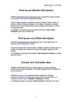 Referāts 'MS word darba režīmi', 3.