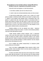 Konspekts 'Komunikācijas teoriju kritiskā tradīcija. Stenlija Dīča kritiskā teorija par org', 1.