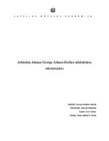 Referāts 'Arhitekta Johana Georga Ādama Berlica arhitektūras raksturojums', 1.