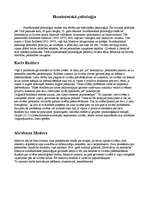 Konspekts 'Humānistiskā psiholoģija', 1.