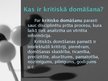Prezentācija 'Kritiskā domāšana', 2.