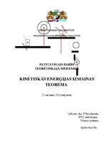 Paraugs 'Patstāvīgais darbs teorētiskajā mehānikā', 11.