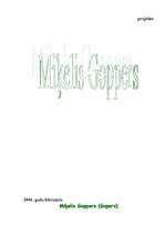 Konspekts 'Miķelis Goppers', 1.