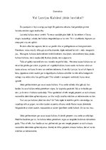 Eseja 'Vai Latvijas kultūrai jābūt latviskai', 1.