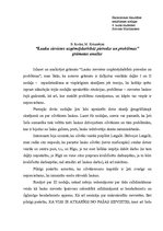 Eseja 'B.Rivžas, M.Krūzmētras grāmatas "Lauku sievietes uzņēmējdarbībā: pieredze un pro', 1.