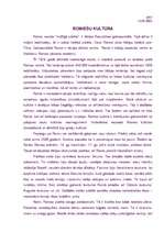 Referāts 'Romiešu kultūra', 1.