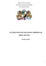 Paraugs 'Statiski nenoteicama rāmja aprēķins ar spēku metodi', 1.