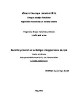 Konspekts 'Sociālie procesi un sekmīga starppersonu saziņa', 1.