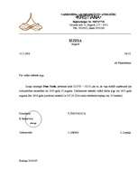 Paraugs 'Rīkojums, izziņa, iniciatīvas vēstule, juridiskas personas pilnvara, fiziskas pe', 3.