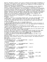 Eseja 'Gravimetric Determination of Phosphorus in Plant Food.', 1.
