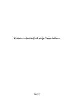 Referāts 'Valsts varas institūcijas Latvijā. Varas dalīšana', 1.