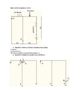 Paraugs 'Statiski nenoteicama rāmja aprēķins ar spēku metodi', 2.