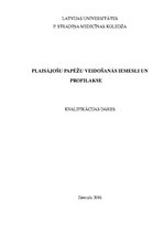Referāts 'Plaisājošu papēžu veidošanās iemesli un profilakse', 1.