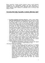 Eseja 'Annužas un Ilzes tēli brāļu Kaudzīšu romānā "Mērnieku laiki"', 1.