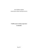 Konspekts 'Veselības sporta treniņu programma (1 mēnesim)', 1.